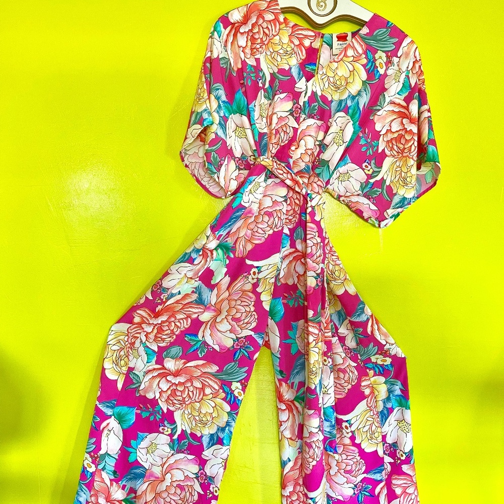 Anthropologie Farm Rio Jumpsuit Size Small